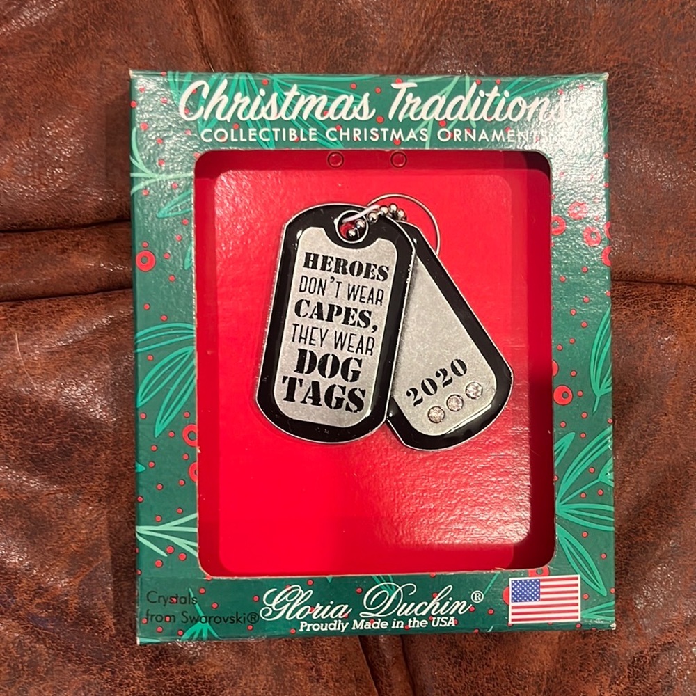 Dog Tags Ornament